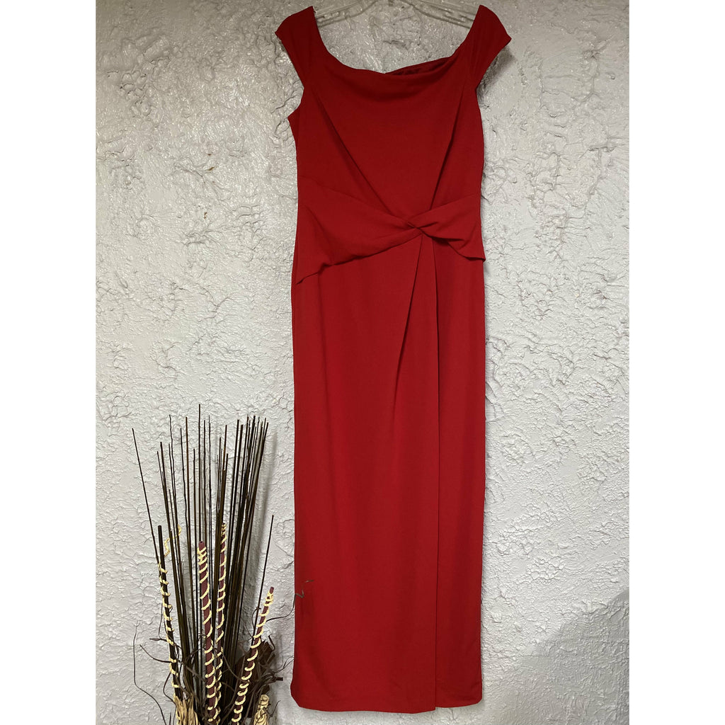 Sleeveless Red Party Dress